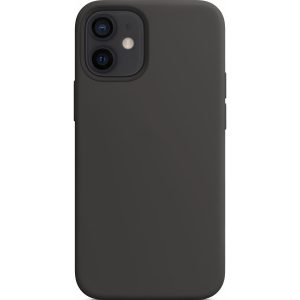 Silikonowy case na telefon iPhone bez logo w kolorze Czarny