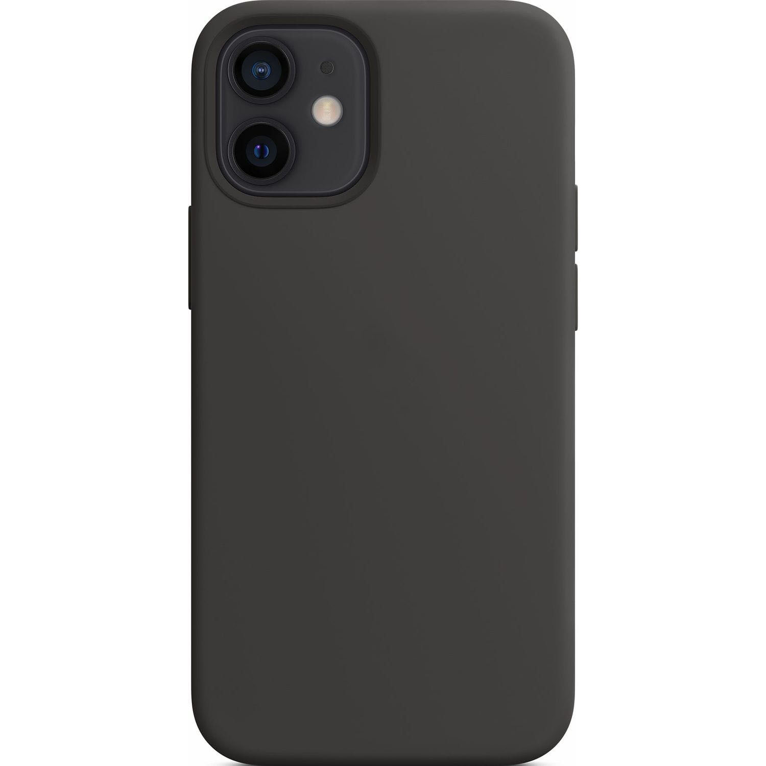 Silikonowy case na telefon iPhone bez logo w kolorze Czarny